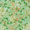 William Morris & Co. Tapet - Honeysuckle sky/burnt orange
