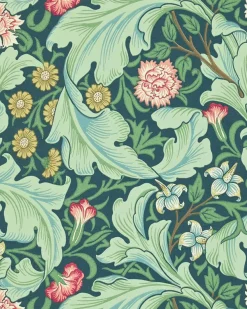 William Morris & Co. Tapet - Leicester woad/sage