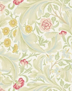 William Morris & Co. Tapet - Leicester marble/rose
