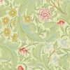 William Morris & Co. Tapet - Leicester green/coral