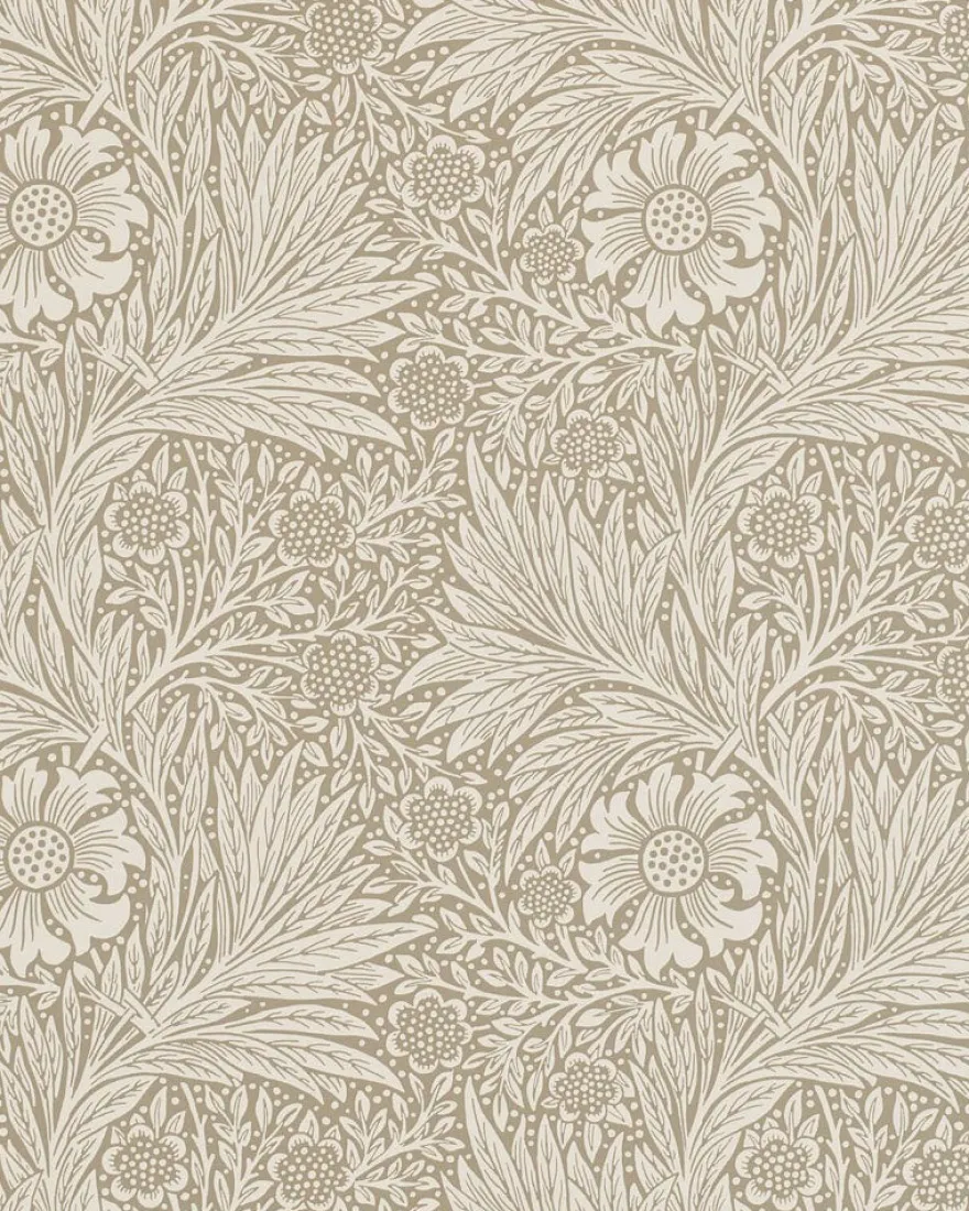 William Morris & Co. Tapet - Marigold Linen