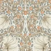 William Morris & Co. Tapet - Pimpernel Linen/Coral