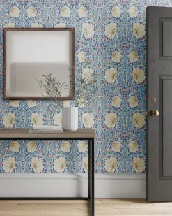 William Morris & Co. Tapet - Pimpernel Woad