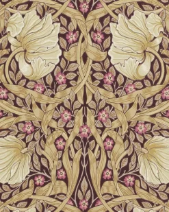 William Morris & Co. Tapet - Pimpernel Fig/Sisal