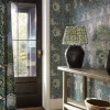 William Morris & Co. Tapet - Pimpernel Woad/Coral