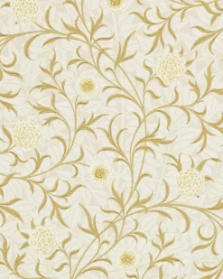 William Morris & Co. Tapet - Scroll Vellum/Biscuit