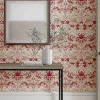 William Morris & Co. Tapet - Simply Strawberry Thief madder