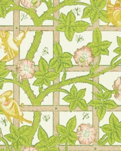 William Morris & Co. Tapet - Trellis summer yellow